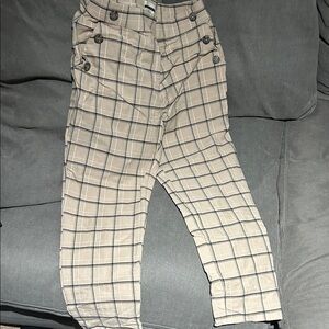 Jules & Leopold Tan Checkered Chinos